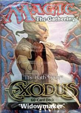 Exodus Theme Deck - Widowmaker - Magic: The Gathering
