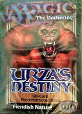 Urza's Destiny Theme Deck - Fiendish Nature - Magic: The Gathering