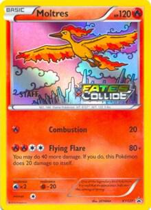 Moltres - XY127 (Prerelease) [Staff] - Pokémon