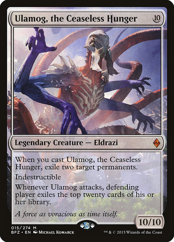 Ulamog, the Ceaseless Hunger - Magic: The Gathering