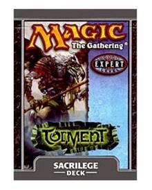 Torment - Theme Deck - Sacrilege - Magic: The Gathering