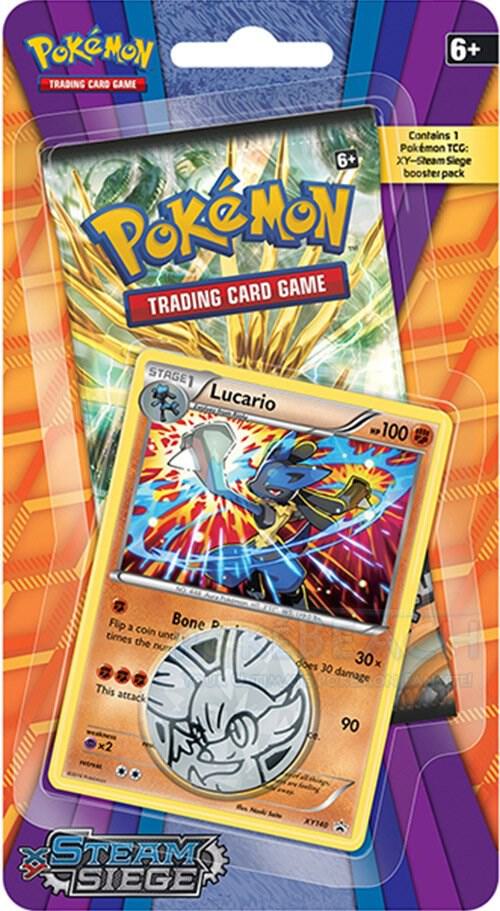 Steam Siege Single Pack Blister [Lucario] - Pokémon