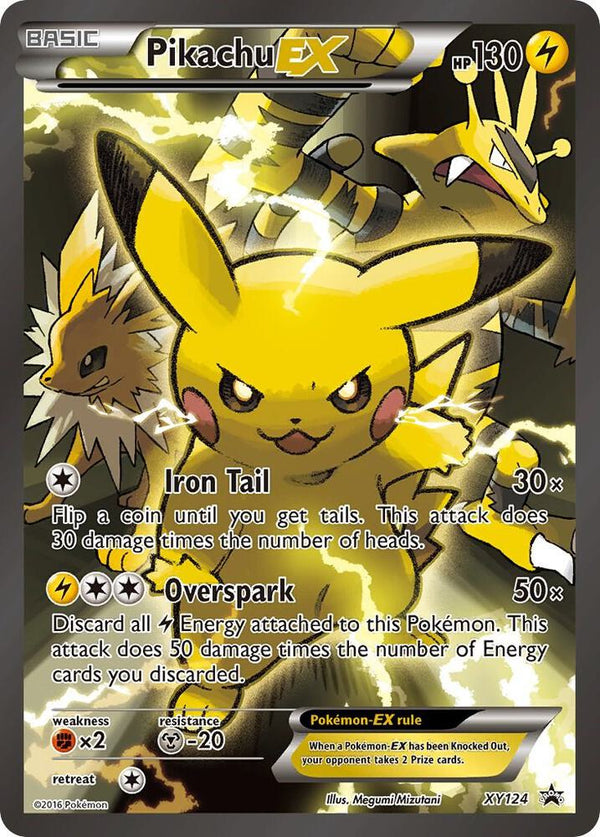 Pikachu EX - XY124 - Pokémon
