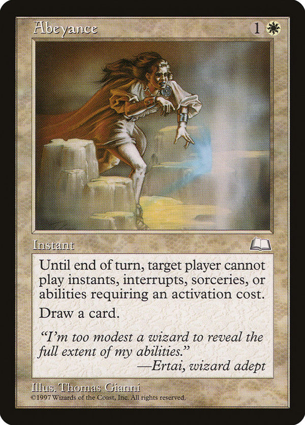 Abeyance - Magic: The Gathering