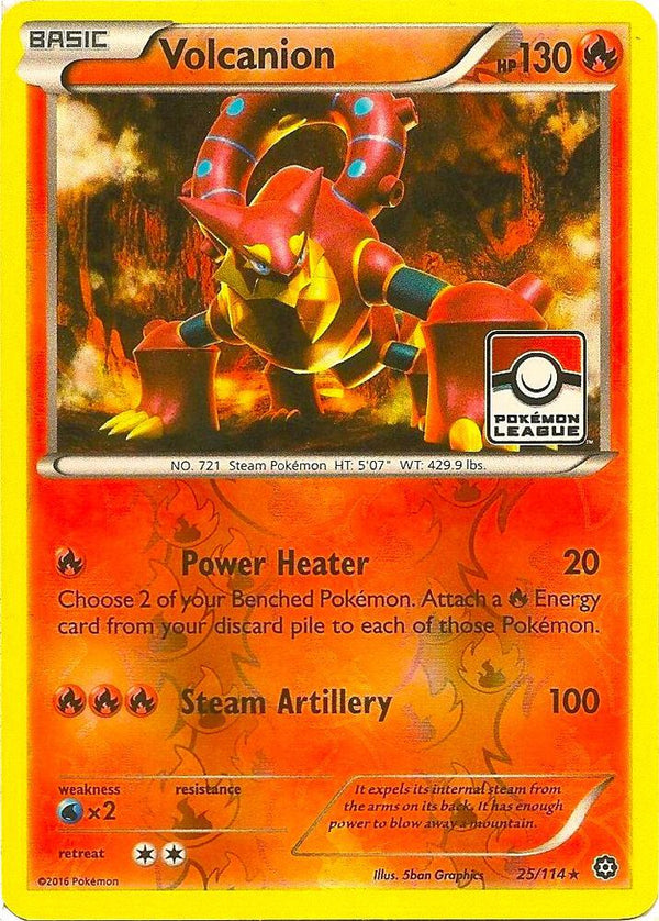 Volcanion - 25/114 (Pokemon League) - Pokémon