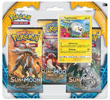 Sun & Moon Base Set 3 Pack Blister [Togedemaru] - Pokémon