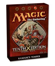 10th Edition Theme Deck - Kamahl's Temper - Magic: The Gathering