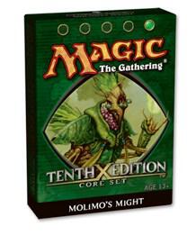 10th Edition Theme Deck - Molimo's Might - Magic: The Gathering