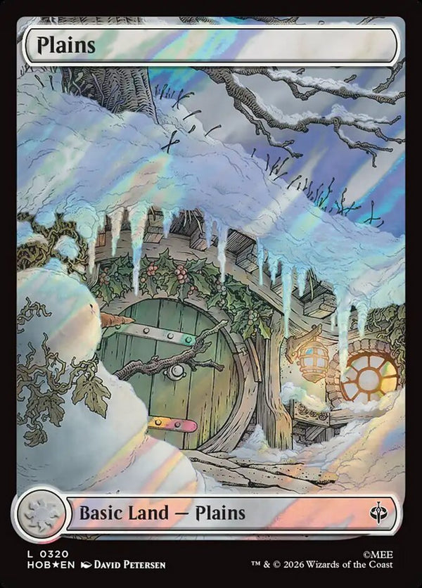 Plains (0320) (Surge Foil) - Magic: The Gathering