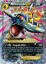 M Sharpedo EX - XY200 - Pokémon