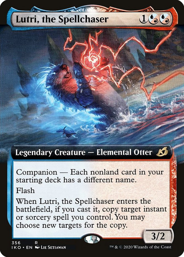 Lutri, the Spellchaser (Extended Art) - Magic: The Gathering