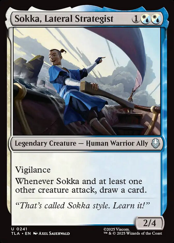 Sokka, Lateral Strategist - Magic: The Gathering