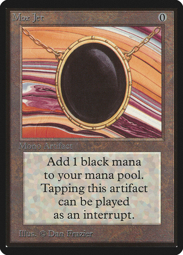 Mox Jet - Magic: The Gathering