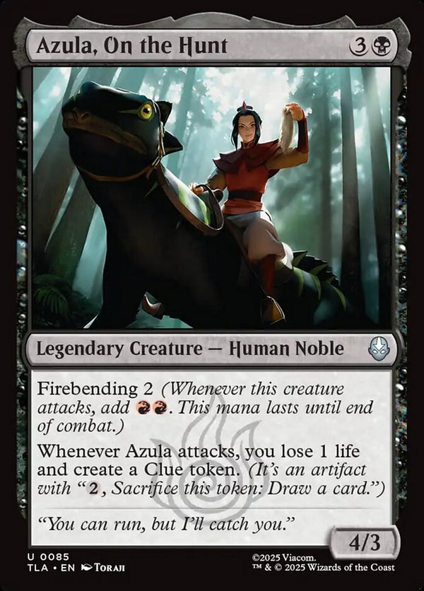 Azula, On the Hunt - Magic: The Gathering