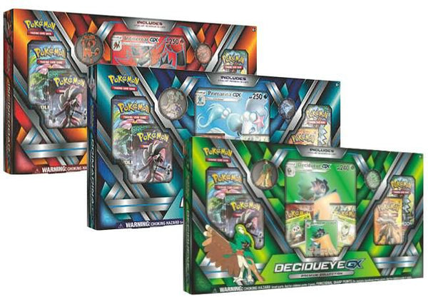 Premium Collection [Set of 3] Decidueye GX, Primarina GX, & Incineroar GX - Pokémon