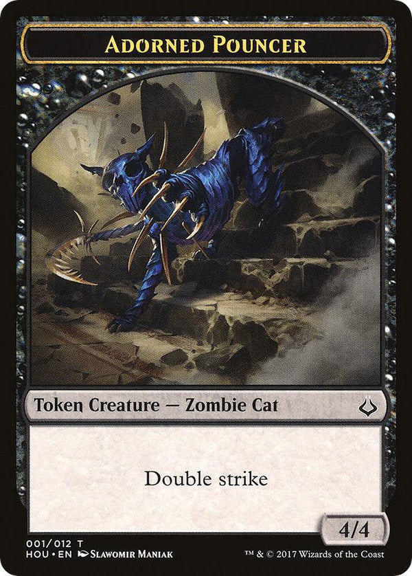 Adorned Pouncer // Horse Double-Sided Token - Magic: The Gathering