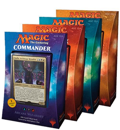 Commander 2017 - Set of 4 - Magic: The Gathering