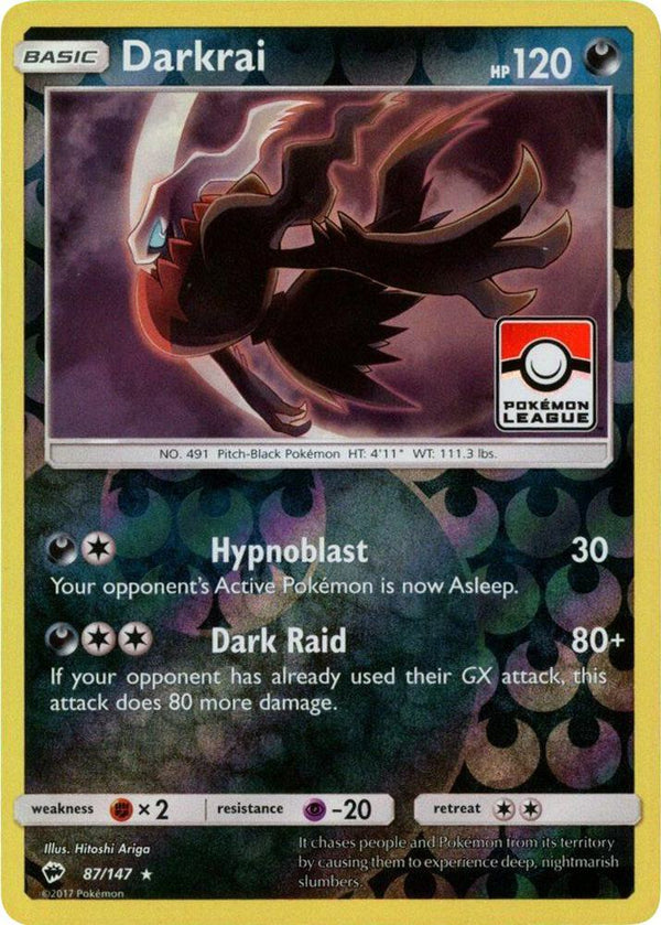 Darkrai - 87/147 (Pokemon League) - Pokémon