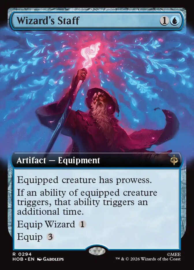 Wizard's Staff (Extended Art)