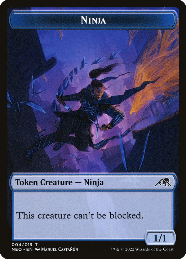 Ninja Token - Magic: The Gathering