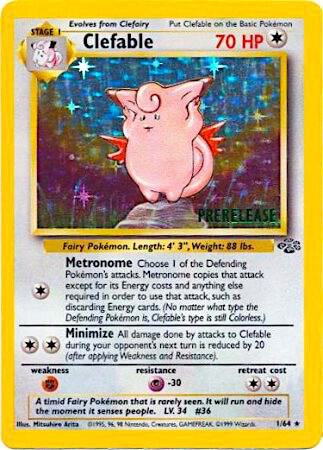 Clefable (Prerelease) - Pokémon