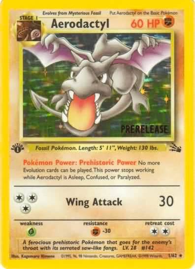 Aerodactyl (Prerelease) - Pokémon