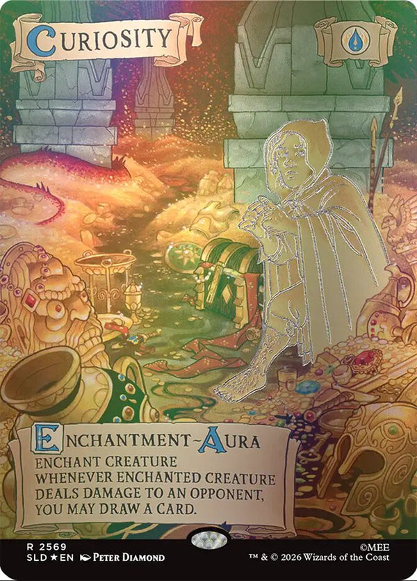 Curiosity (2569) (Out Of Sight Foil) - Magic: The Gathering