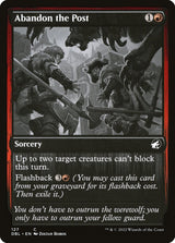 Abandon the Post - Magic: The Gathering