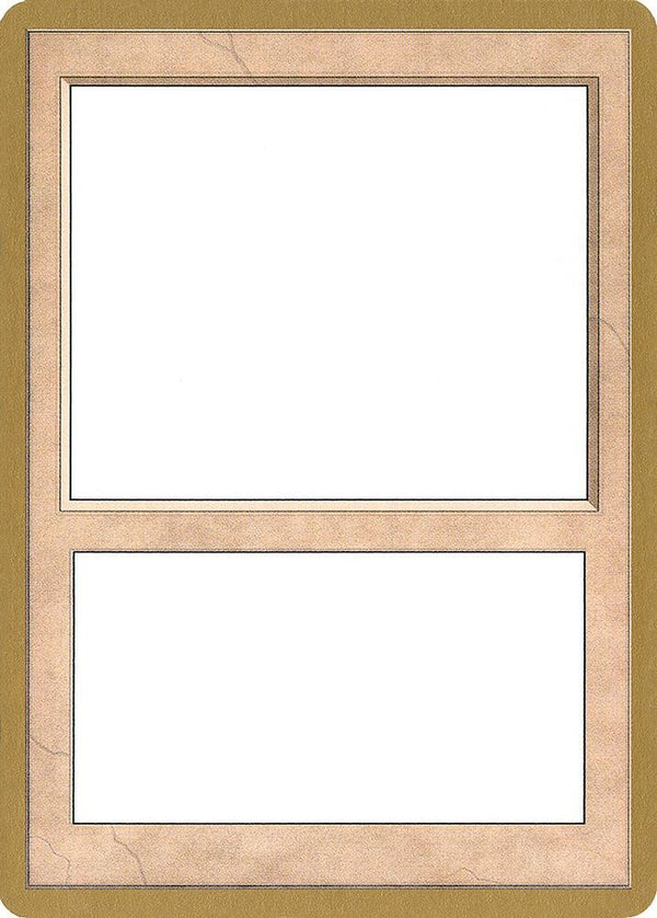 1996 World Championship Blank Card - Magic: The Gathering
