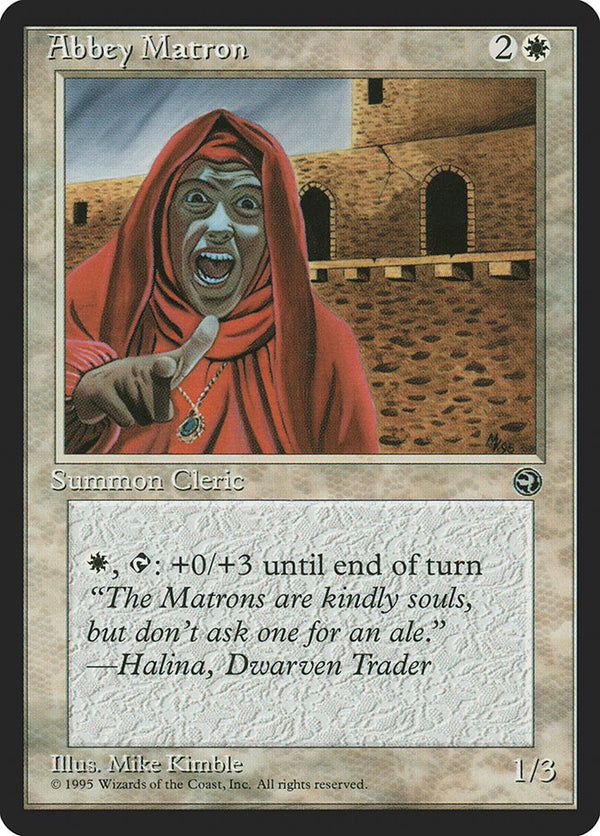Abbey Matron - Magic: The Gathering