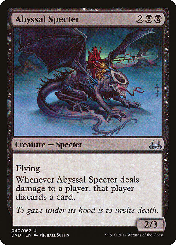 Abyssal Specter - Magic: The Gathering