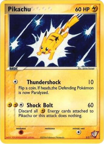 Pikachu - 5/5 - Pokémon