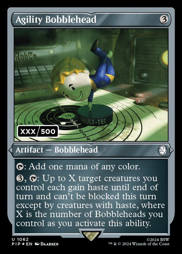 Agility Bobblehead (Serial Numbered) - Magic: The Gathering