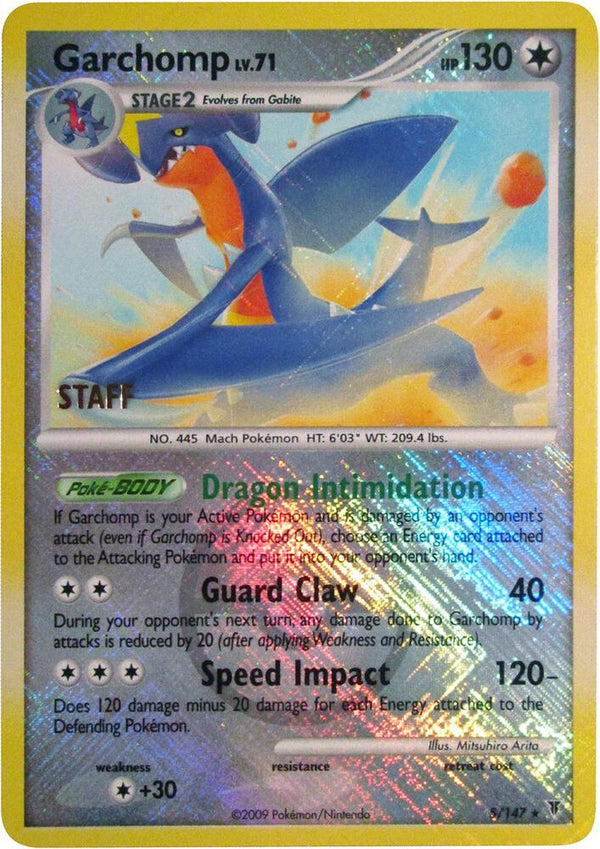 Garchomp - 5/147 (Championship Promo) [Staff] - Pokémon