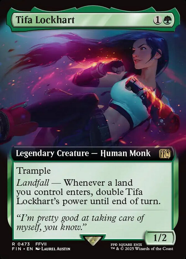 Tifa Lockhart (Extended Art) - Magic: The Gathering
