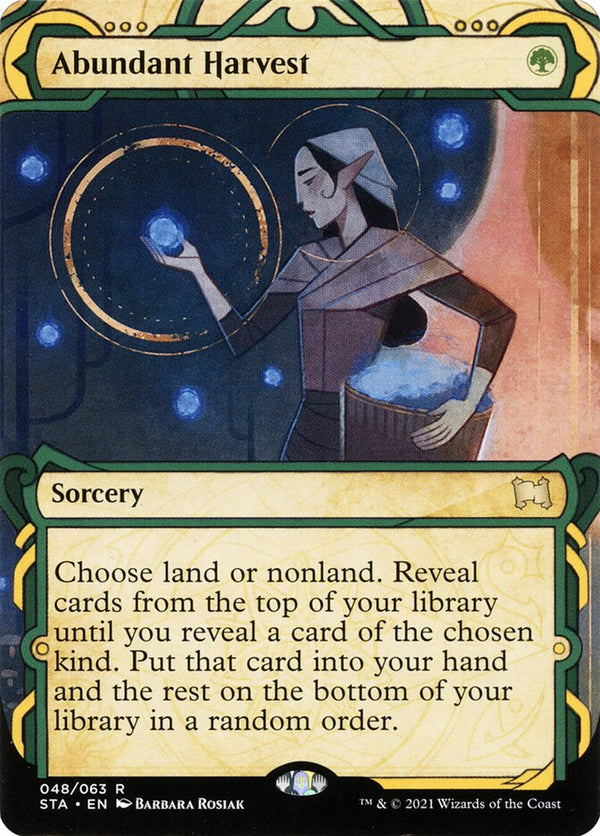 Abundant Harvest - Magic: The Gathering