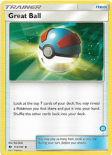 Great Ball (#21, Alolan Ninetales Half-Deck) - Pokémon