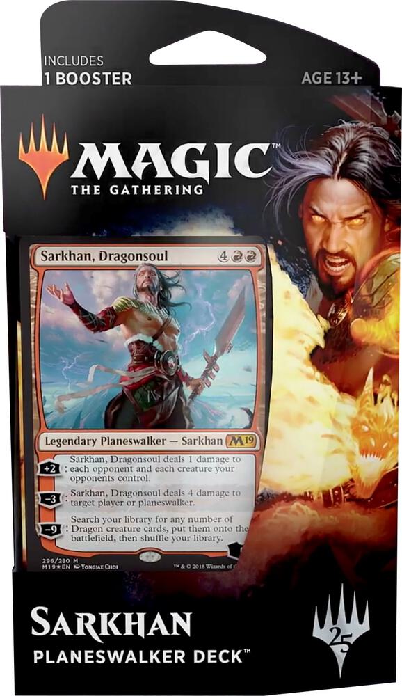 Core Set 2019 - Planeswalker Deck [Sarkhan] - Magic: The Gathering