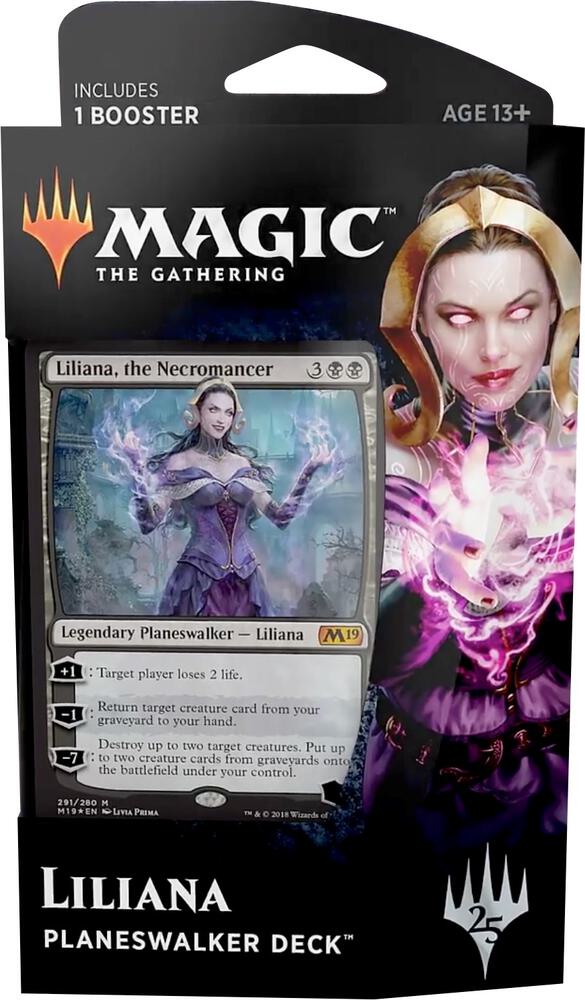 Core Set 2019 - Planeswalker Deck [Liliana] - Magic: The Gathering