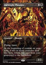 Darklight Phoenix (Borderless) (0444) (FRA 444) - Magic: The Gathering