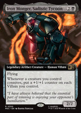 Iron Monger, Sadistic Tycoon (Extended Art) - Magic: The Gathering