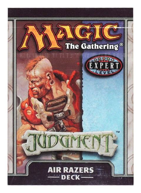 Judgment Theme Deck - Air Razers - Magic: The Gathering