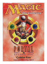 Portal Second Age Theme Deck - Goblin Fire - Magic: The Gathering