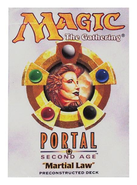 Portal Second Age Theme Deck - Martial Law - Magic: The Gathering