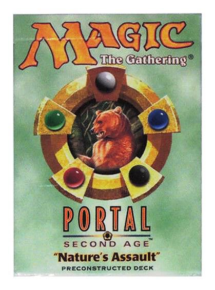 Portal Second Age Theme Deck - Nature's Assault - Magic: The Gathering