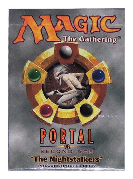 Portal Second Age Theme Deck - The Nightstalkers - Magic: The Gathering