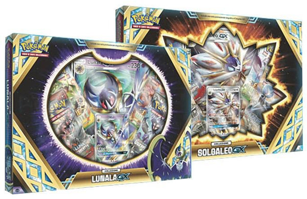 Solgaleo GX Box & Lunala GX Box - Pokémon