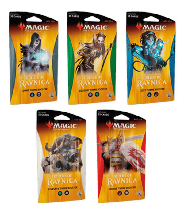 Guilds of Ravnica - Theme Booster Pack [Set of 5] - Magic: The Gathering