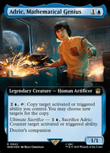 Adric, Mathematical Genius (Extended Art) (Surge Foil) - Magic: The Gathering
