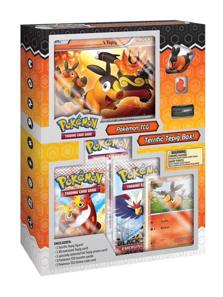 Starter Figure Boxes: Terrific Tepig Box - Pokémon
